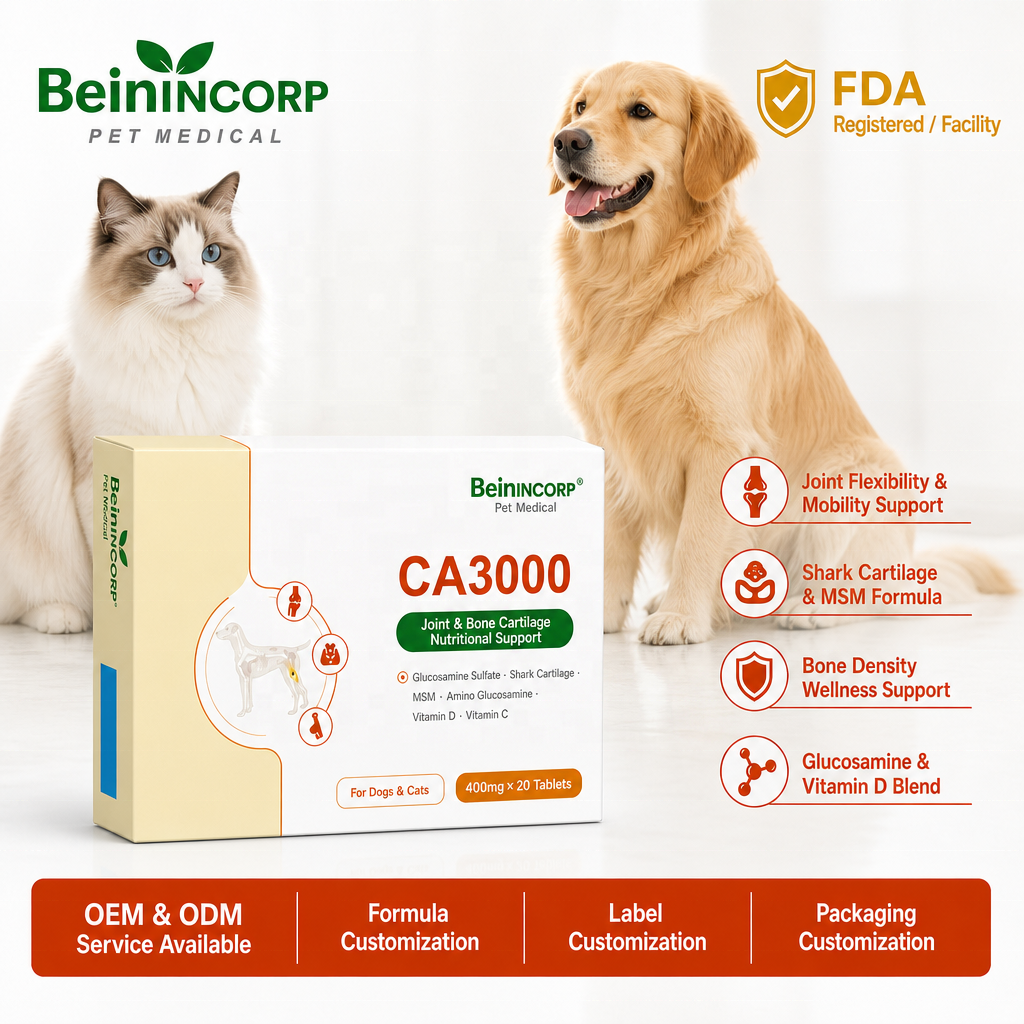 LANDCE CA3000 joint supplement tablets for dogs and cats