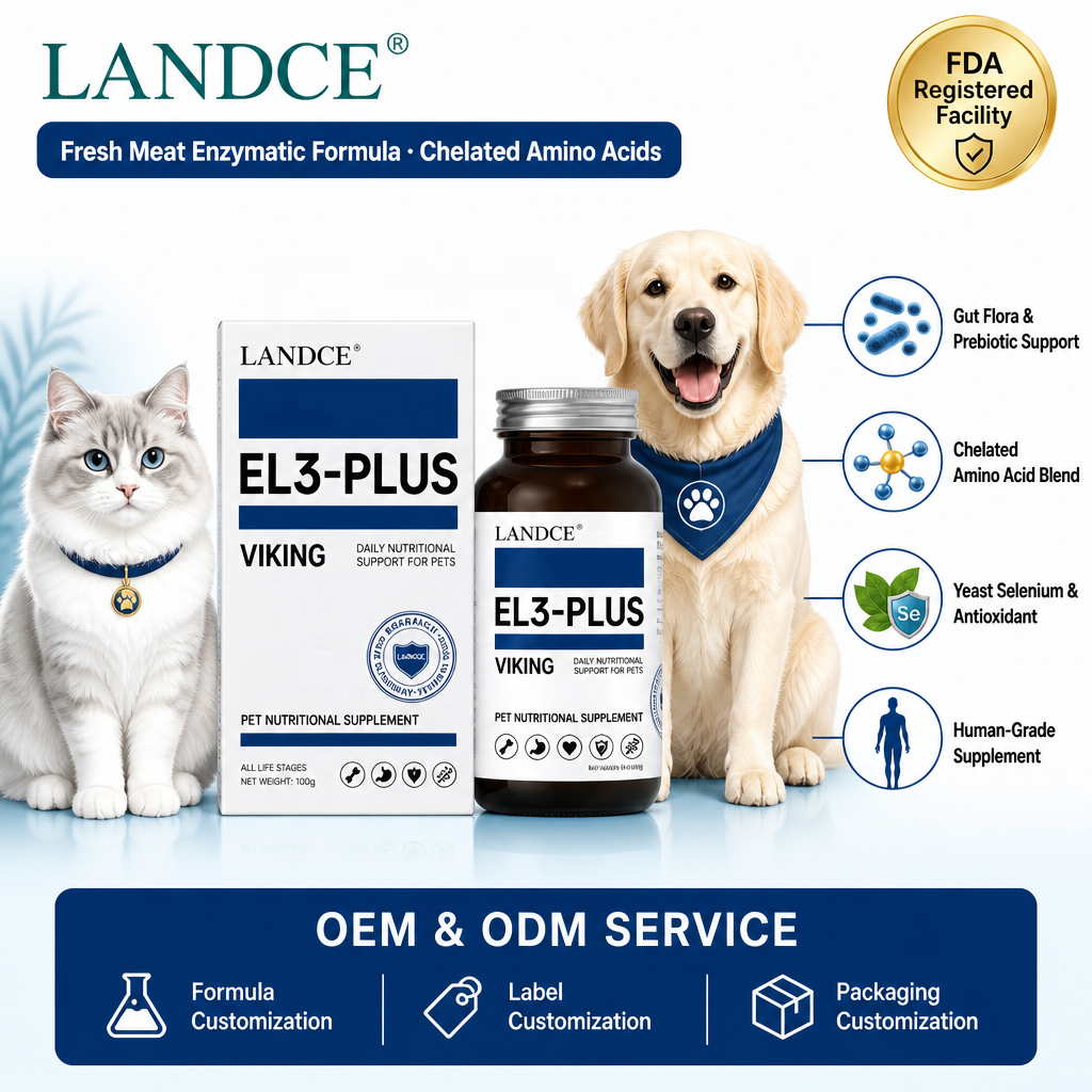 LANDCE EL3-PLUS daily amino acid and mineral nutrition gel for dogs and cats