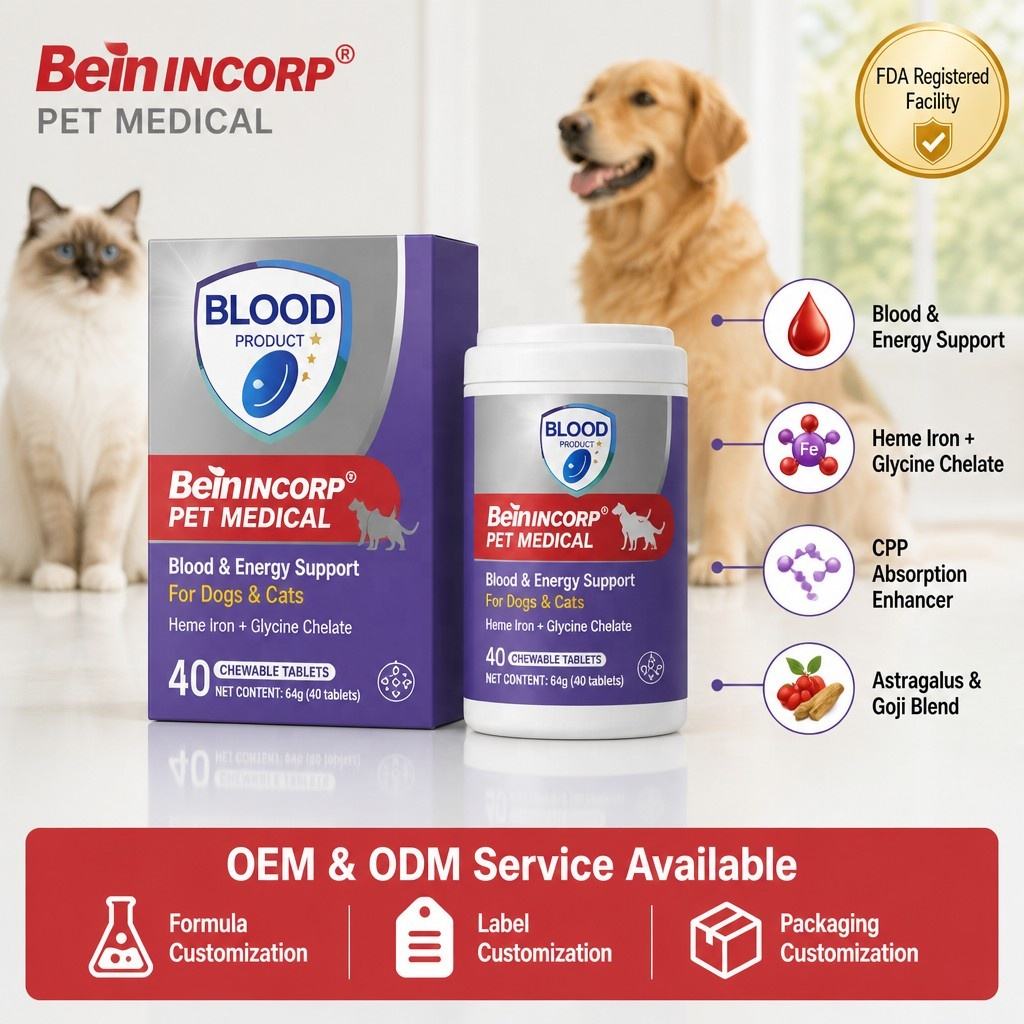 LANDCE FLS blood building and liver support tablets for dogs and cats